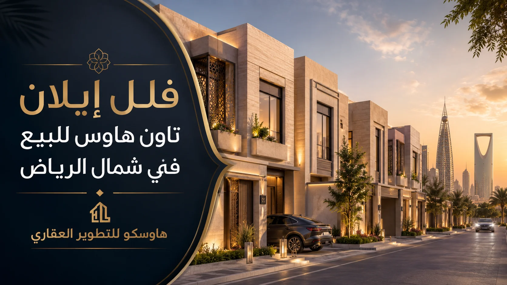 فلل إيلان تاون هاوس للبيع شمال الرياض | هاوسكو